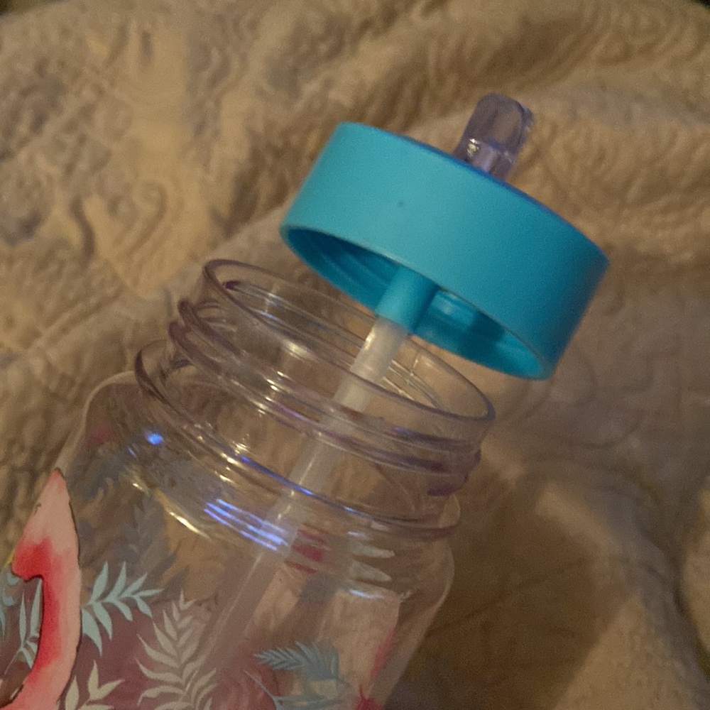 Milly Green -Flamingo Water Bottle, New - Picture 6 of 7